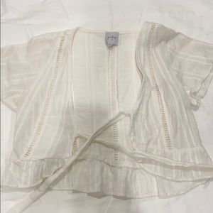 Princess Polly cropped blouse